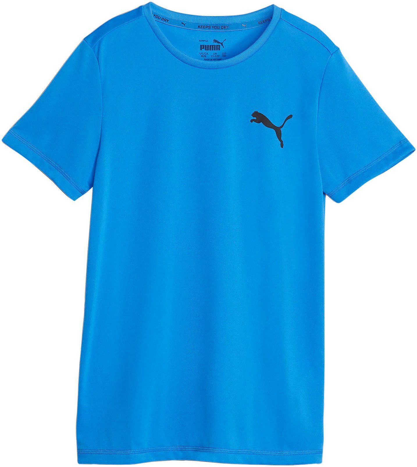 PUMA T-Shirt ACTIVE SMALL Blue TEE Ultra LOGO B