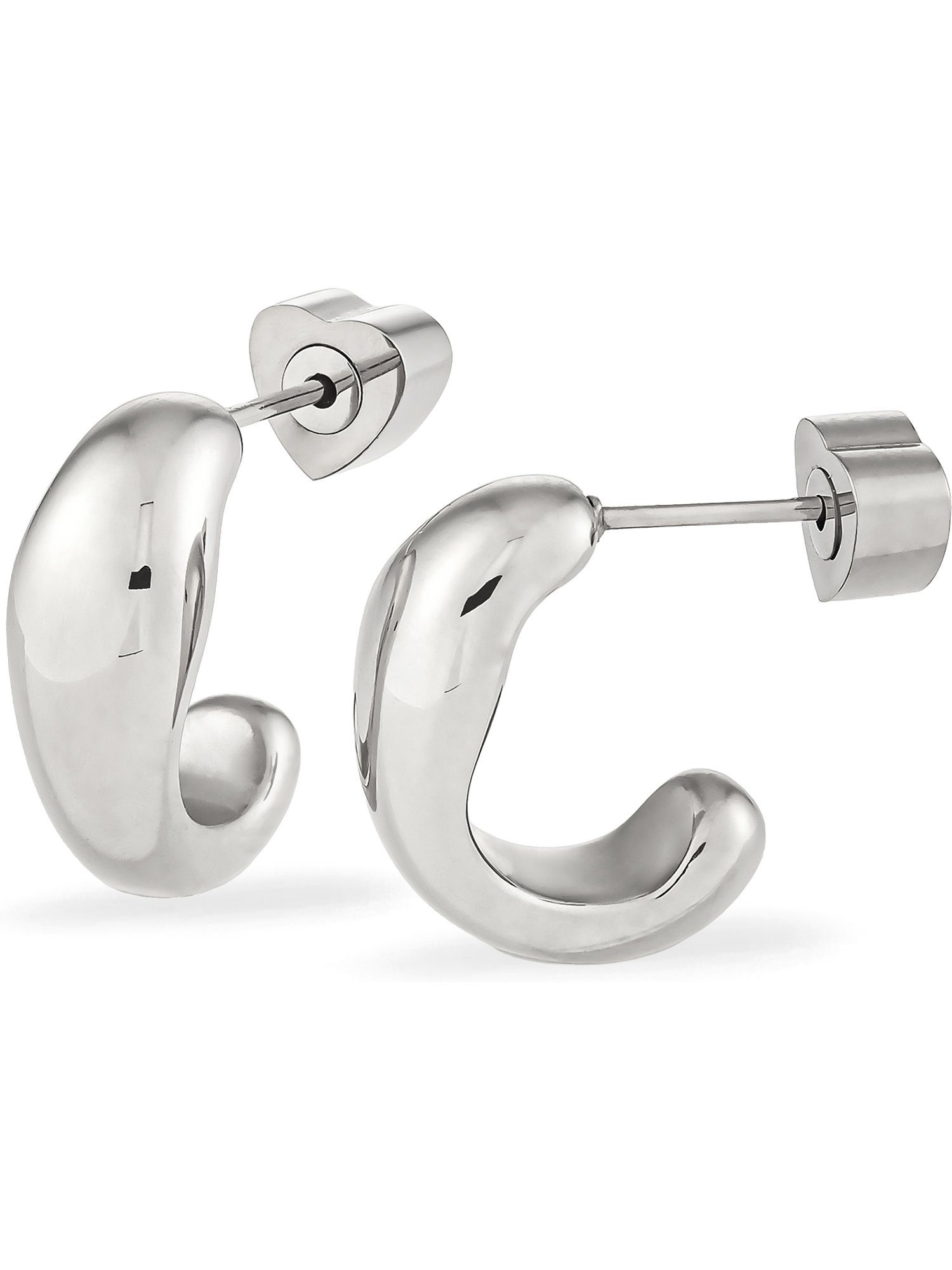 Copenhagen Studios Paar Creolen Copenhagen Studios Damen-Creolen Edelstahl günstig online kaufen