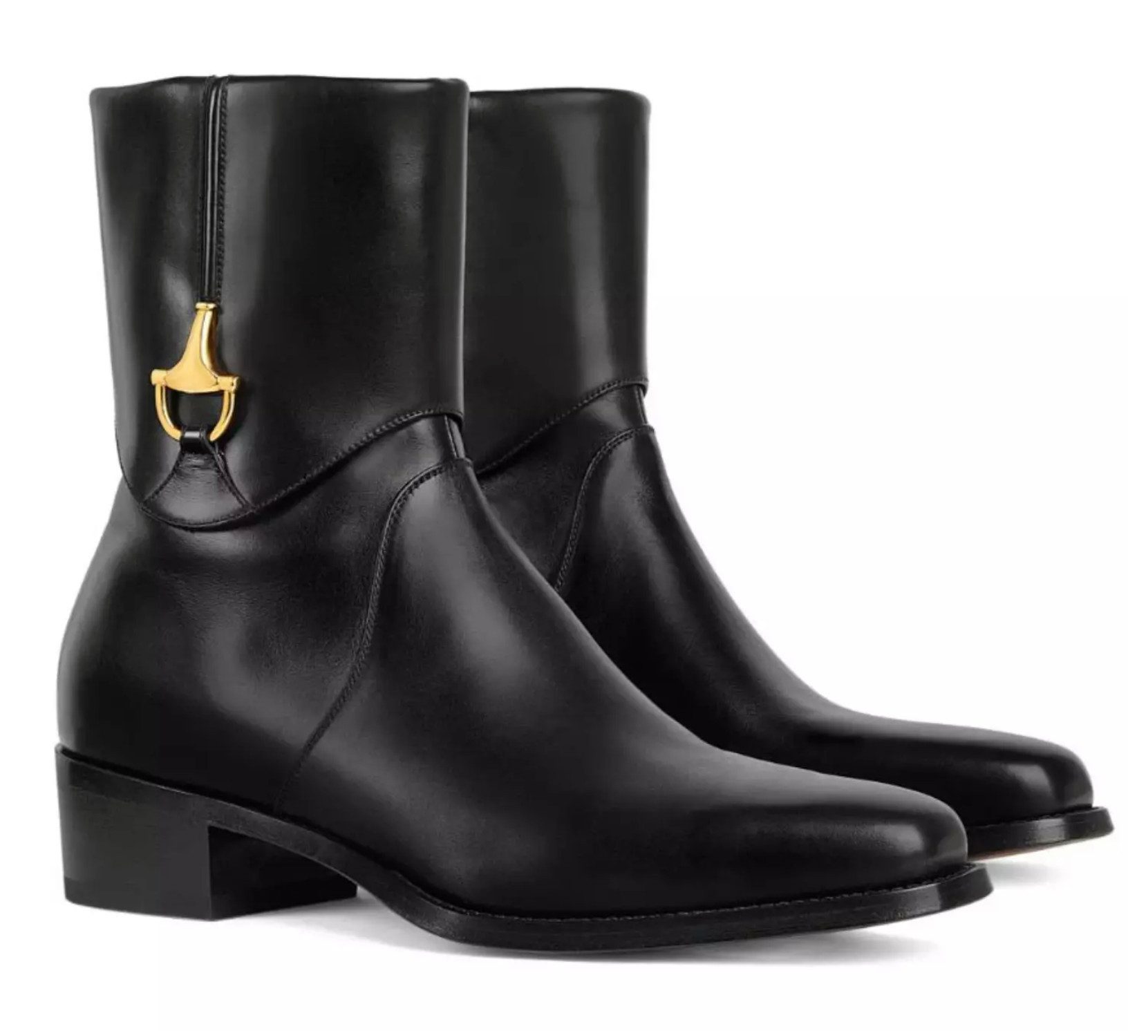 Horsebit Ankle Stiefel Bootsschuh