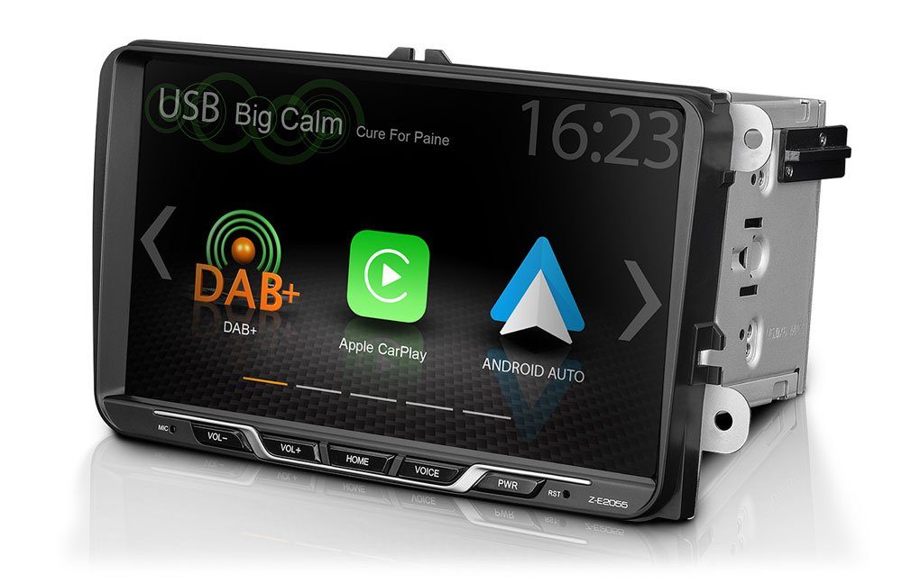 Zenec Z-E2055 2DINradio Bluetooth VW Autoradio Skoda Android CarPlay Seat DAB