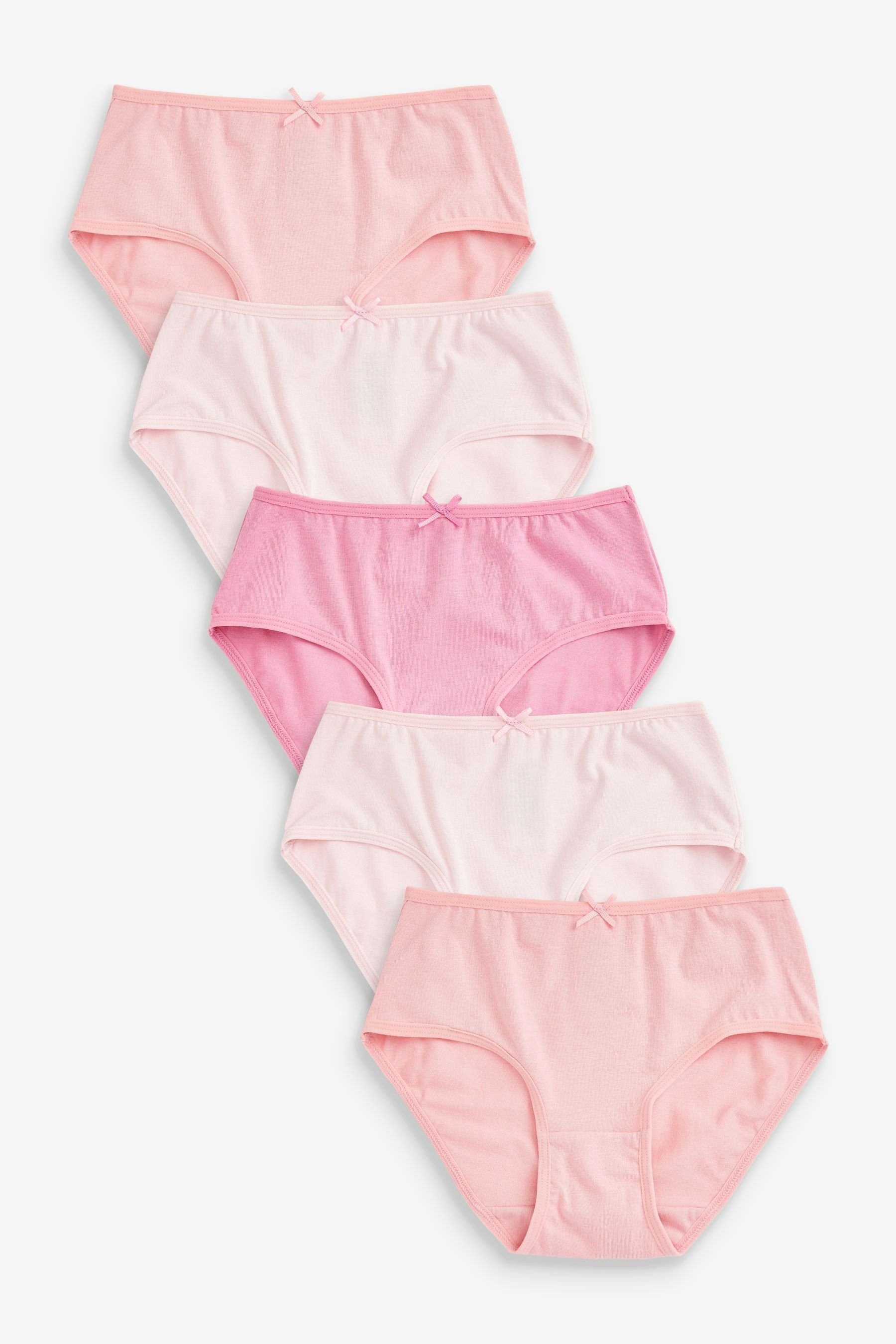 Next Slip Unterhosen im 5er-Pack (5-St) Pink