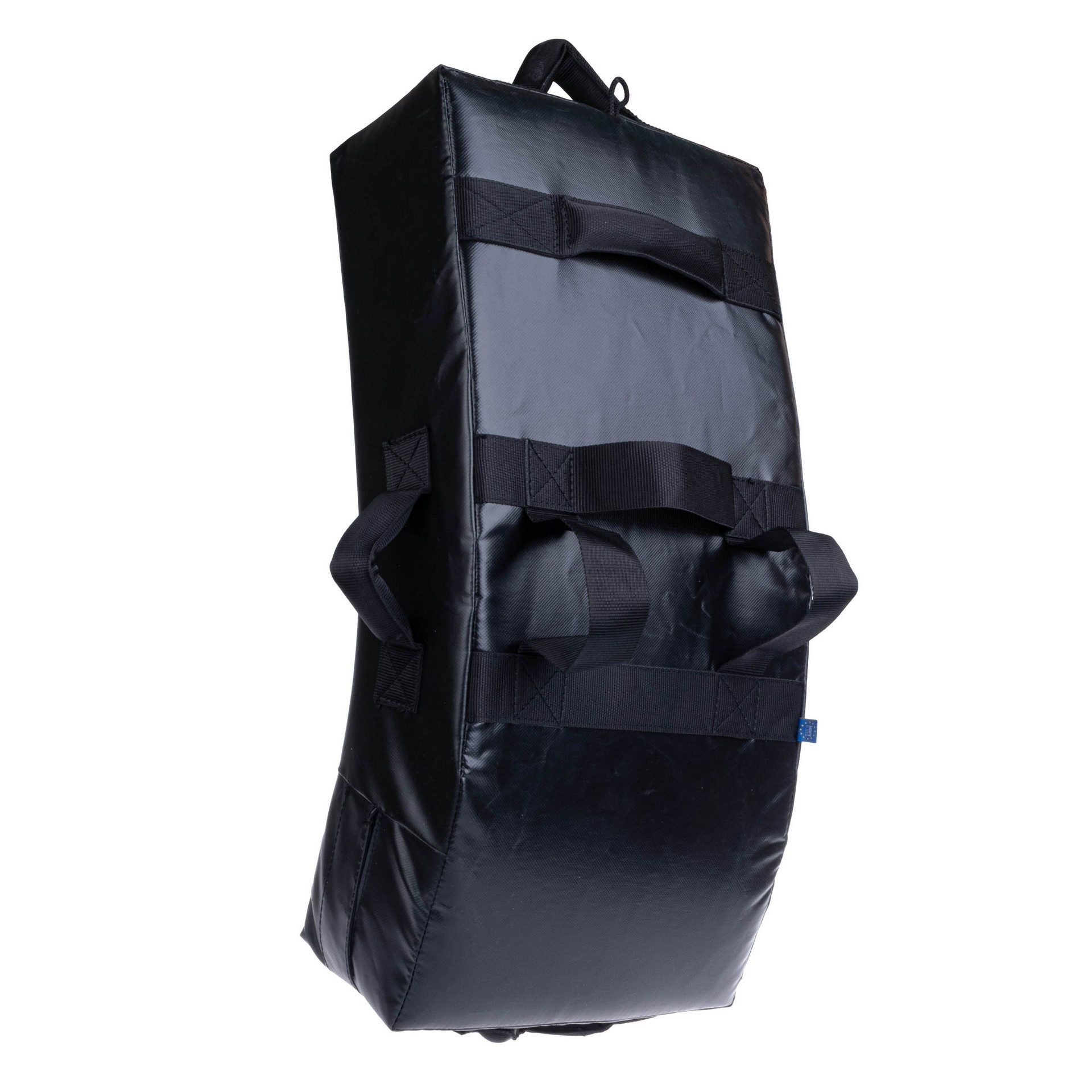 KWON Schlagpolster Schlagkissen Multi-Grip gebogen mit 9 Griffe Kickboxen Thaiboxen MMA, 75x15x35 cm, Griffe umlaufend und hinten