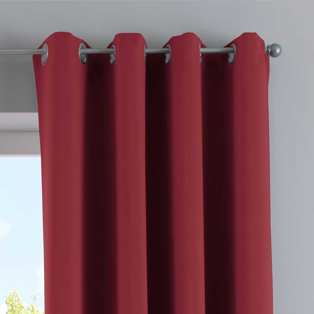 Gardinenbox Verdunkelungsvorhang (2 St), Ösen, verdunkelnd, Polyester, »New günstig online kaufen