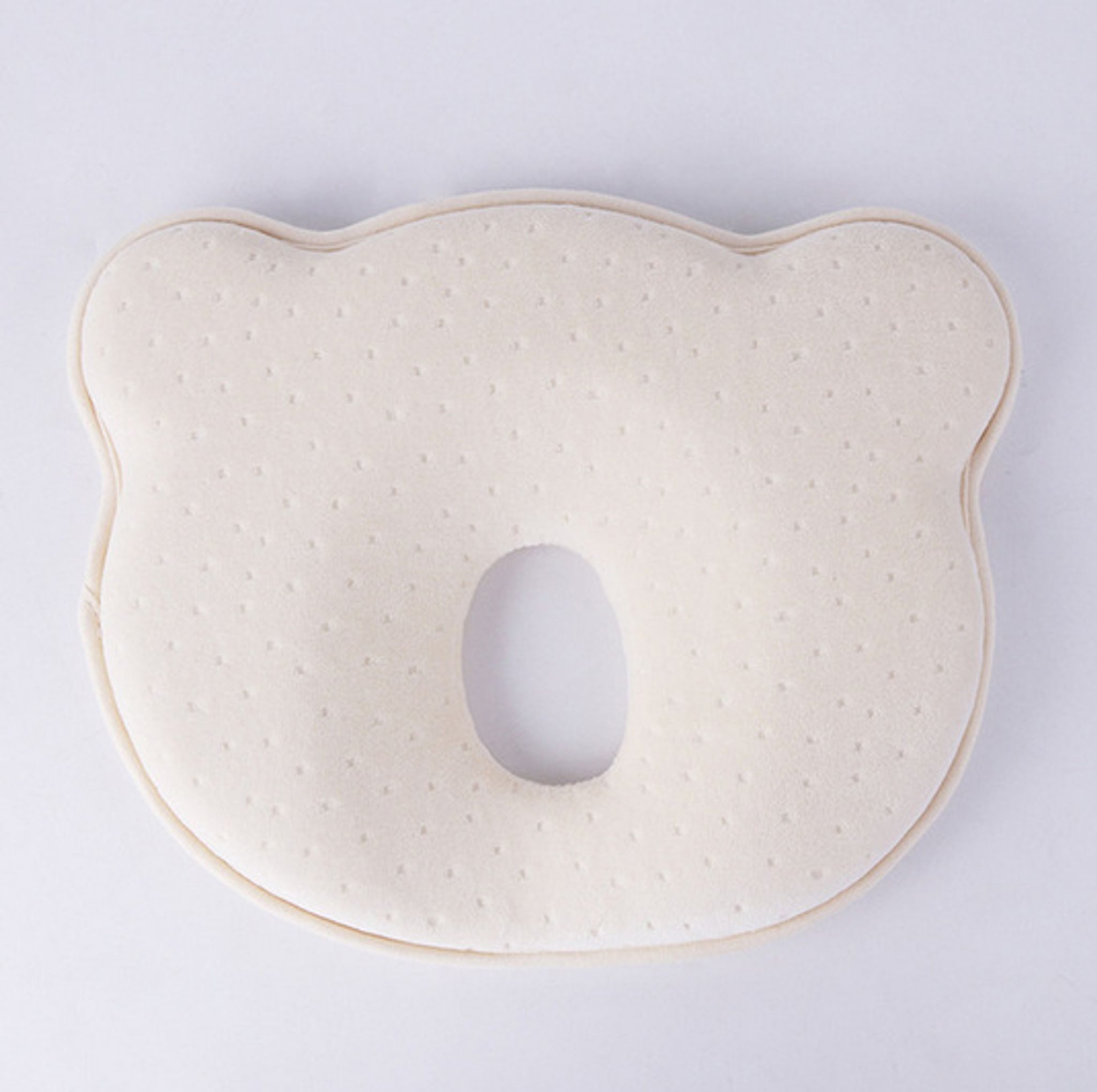 FELIXLEO Babykissen Orthopädisches Babykissen gegen Flachkopf Memory Foam Kissen