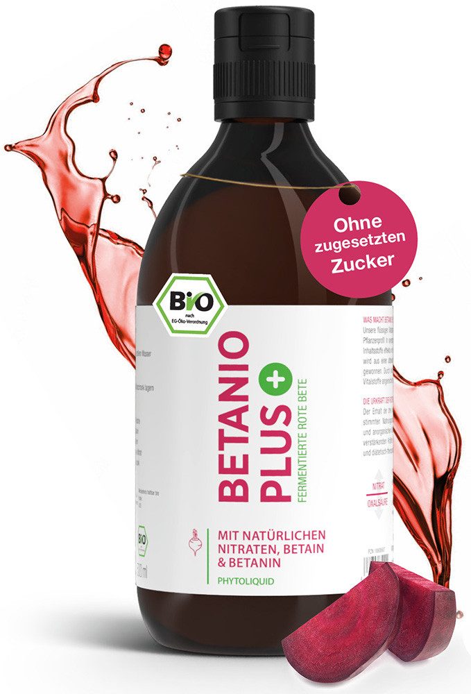 Cellavent Healthcare Das Bio Rote-Bete-Konzentrat - Betanio PLUS Konzentrat