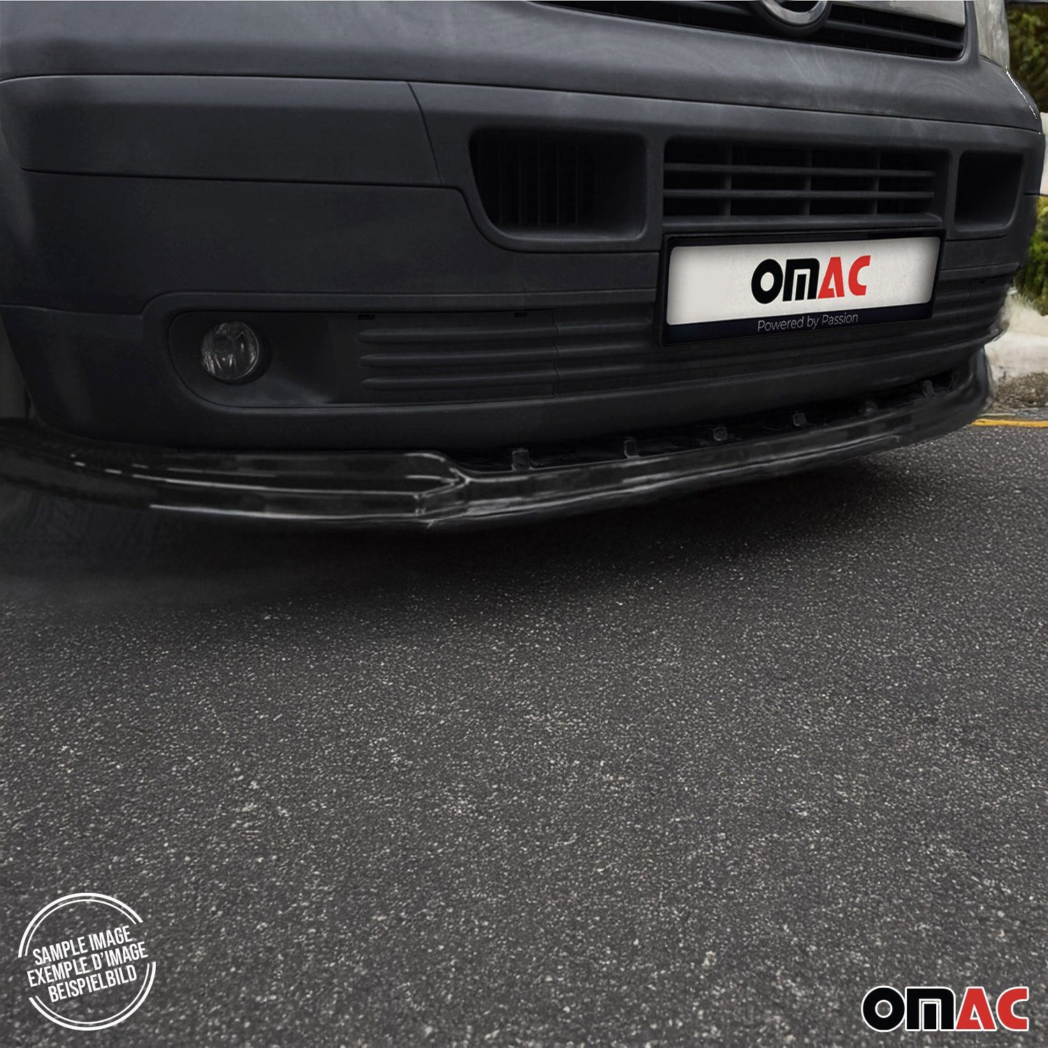 OMAC Frontstoßstange Frontspoiler Splitter für Nissan Qashqai J11 2014-2017 ABS 1tlg, 1-St., Witterungsbeständig