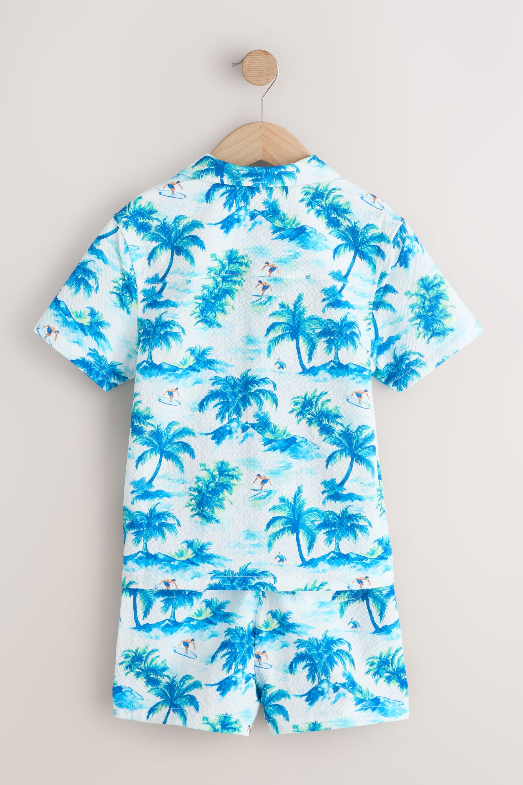 Next Shirt & Shorts Badeshorts und Hemd im Set (2-tlg)