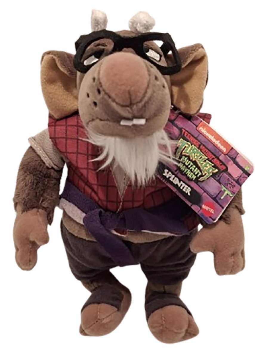 Mattel® Plüschfigur Teenage Mutant Ninja Turtles Plüschfigur - Master Splinter - Sammlerfi