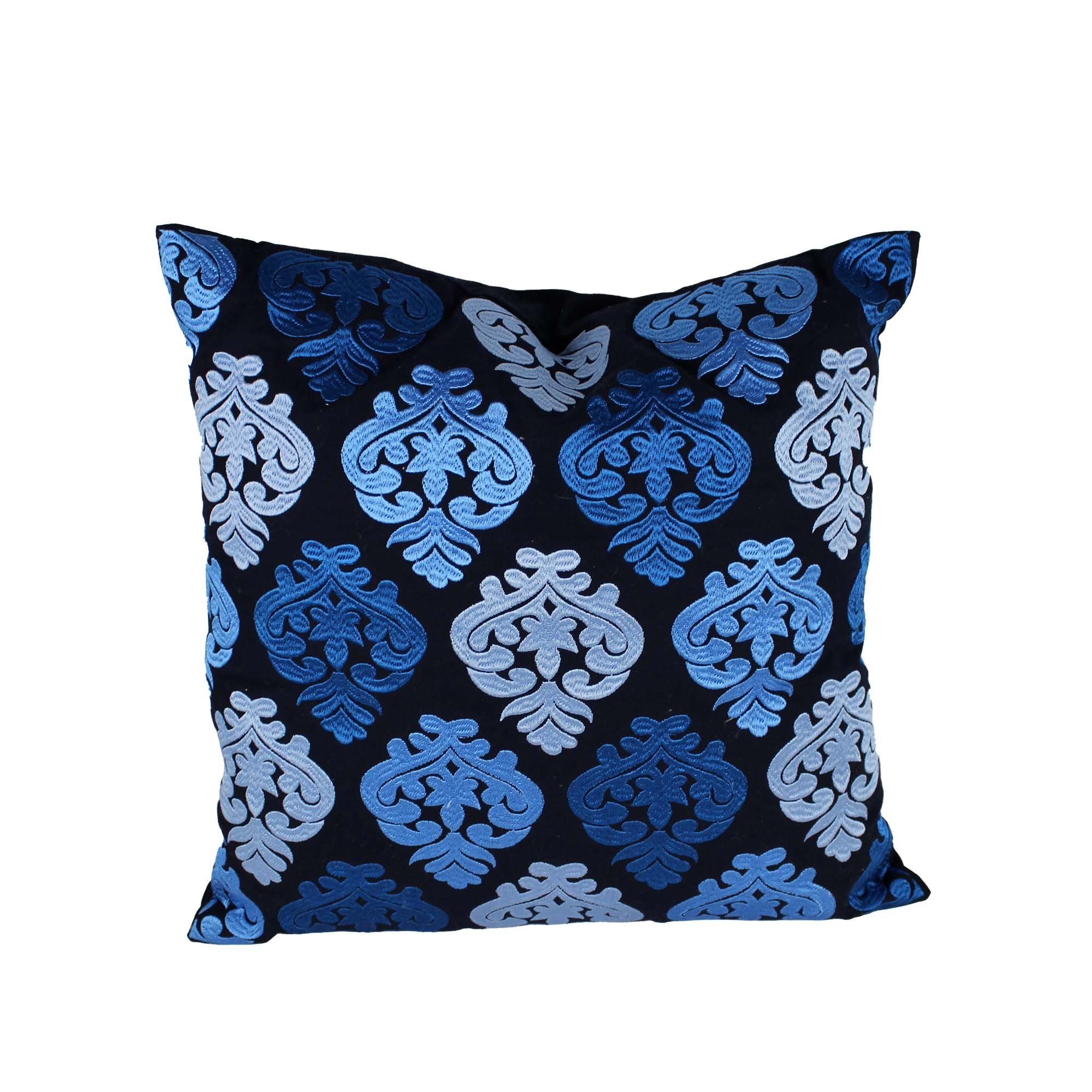 Indradanush Декоративные подушки Подушки 50 x 50 cm Baumwolle mit bunter Stickerei, inklusive Füllung, abziehbar