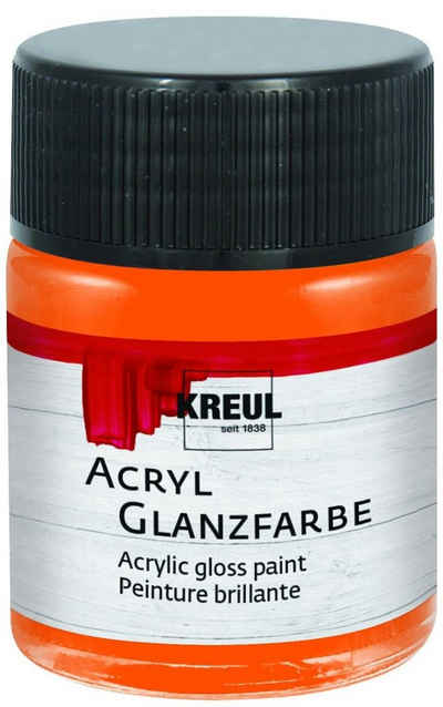 Kreul Künstlerstift Kreul Acryl Glanzfarbe orange 50 ml