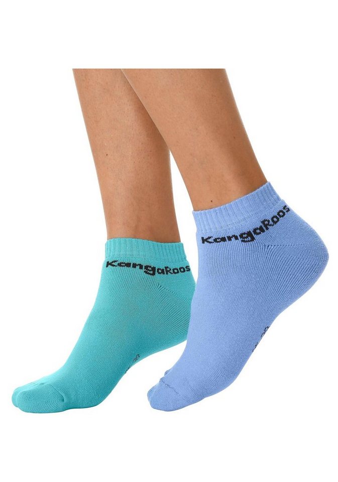 KangaROOS Sneakersocken (Set, 6-Paar) mit Frottee innen