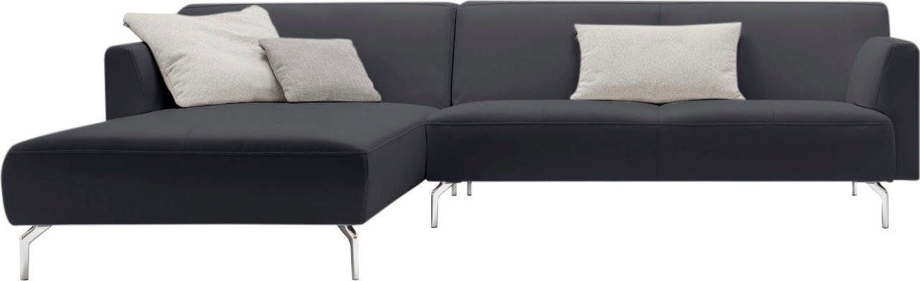 hülsta sofa Ecksofa hs.446, minimalistischer, cm 275 Optik, Breite in schwereloser