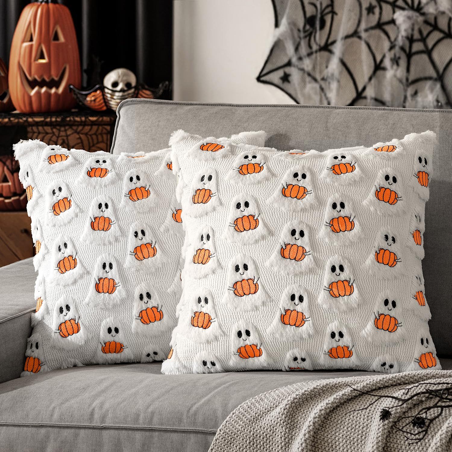 CLTYQ Kissenbezug Halloween Kissenbezug Gruseliger Geist günstig online kaufen