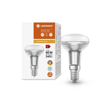 Ledvance LED-Leuchtmittel PLUS SPOT R50 Reflektor Lampe 4.8W E14 Strahler dimmbar [4er], E14, 4 St., neutralweiss, Energiesparend,IP20,neutralweiss,CRI > 90