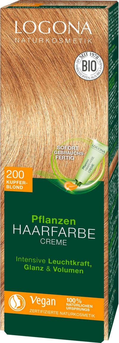 LOGONA Haarfarbe Logona Pflanzen-Haarfarbe Creme