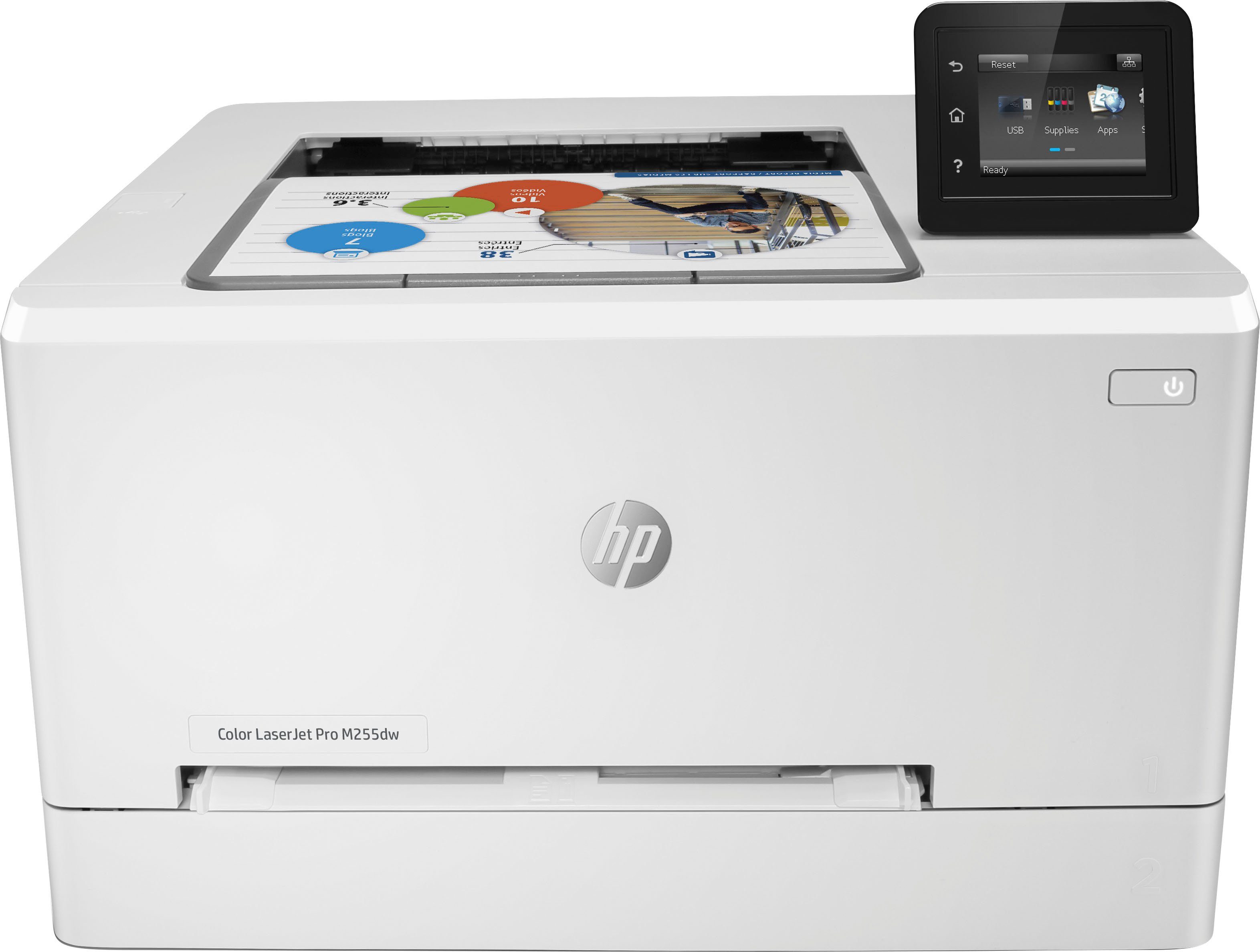 HP Color LaserJet Pro M255dw Multifunktionsdrucker, (WLAN (Wi-Fi), Wi-Fi Direct, HP+ Instant Ink kompatibel) | Multifunktionsdrucker