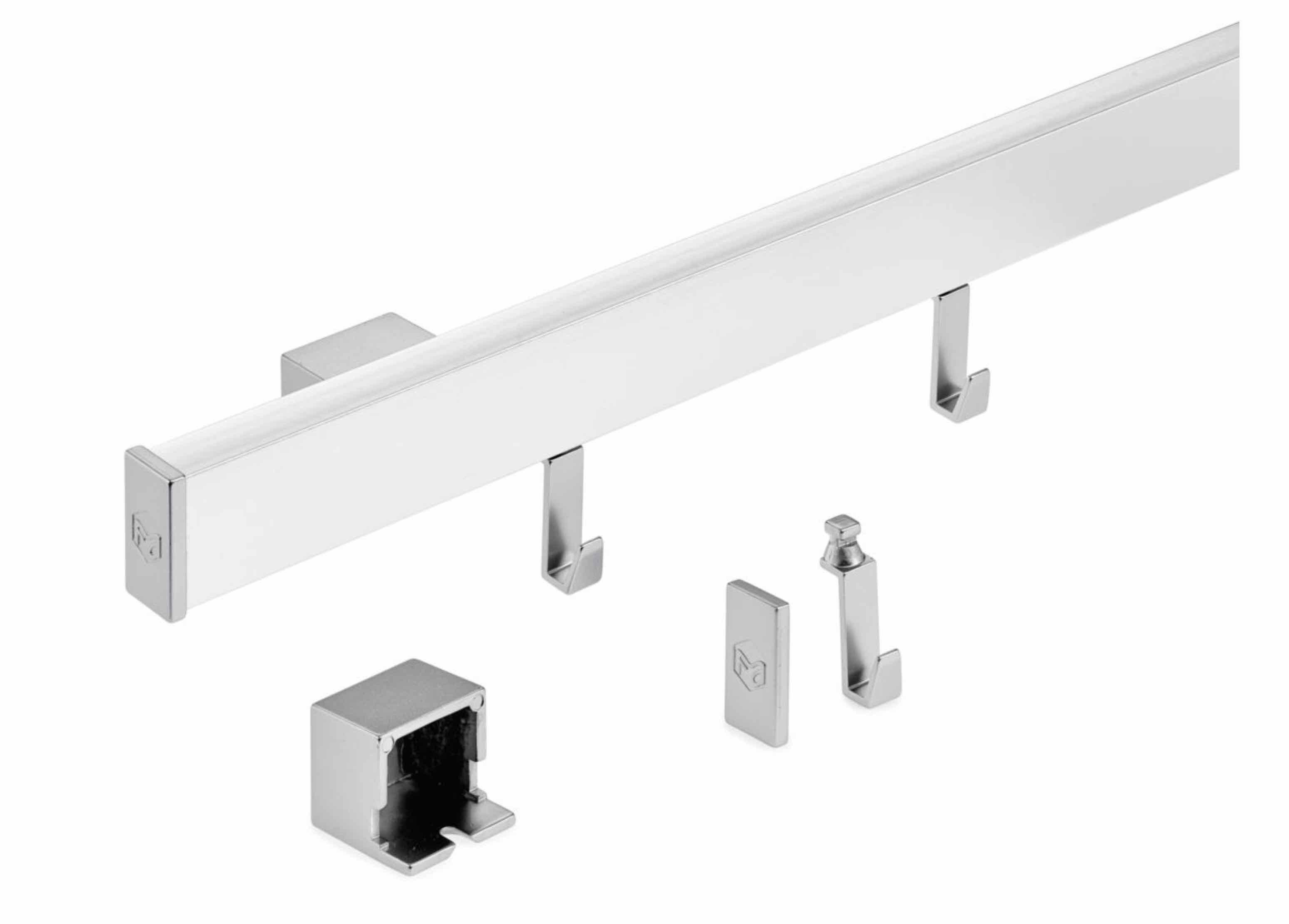 Naber Küchenregal NABER Alto Set. Relingsystem, 1200 mm