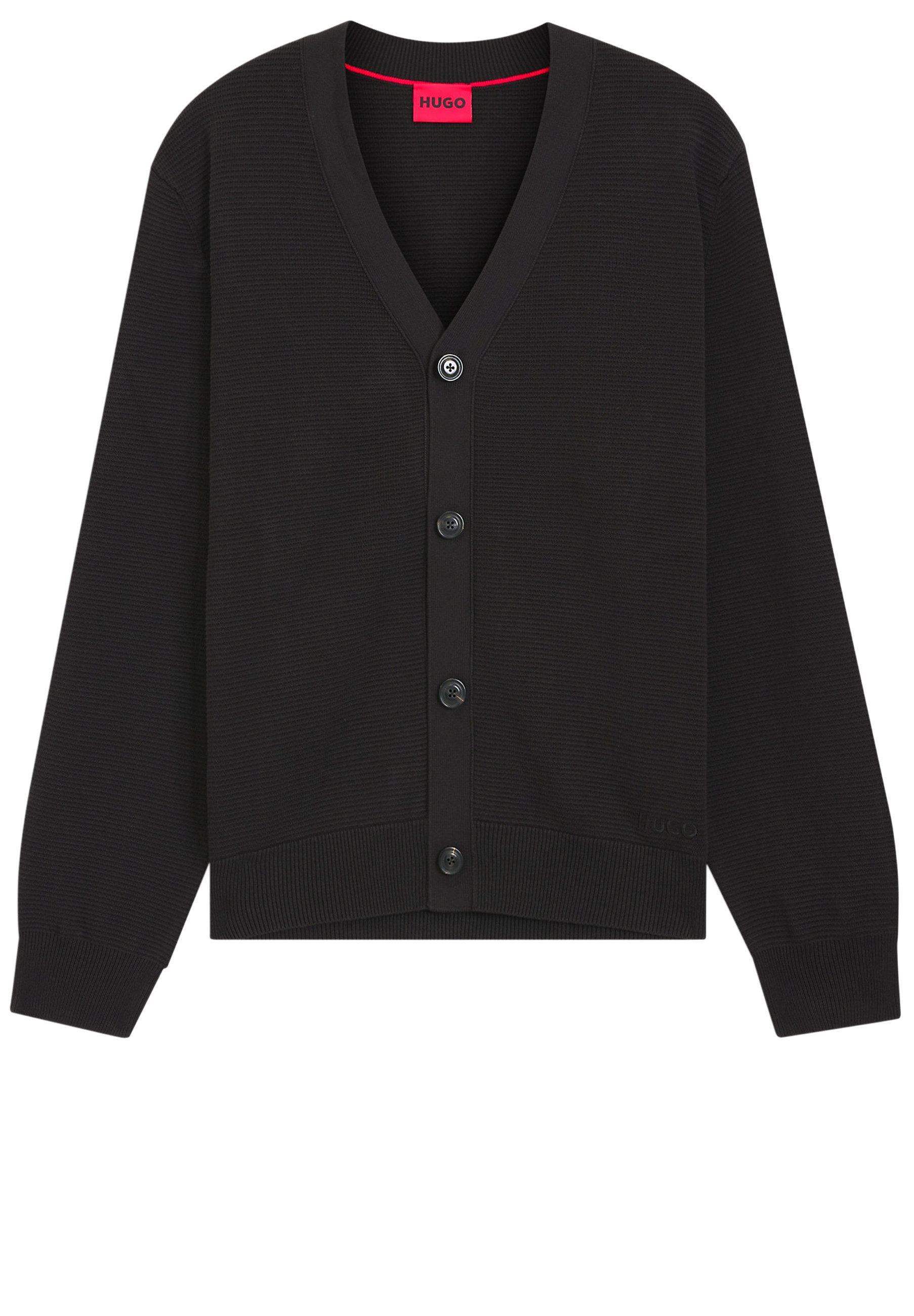 HUGO Strickjacke San Jared-C (1-tlg)