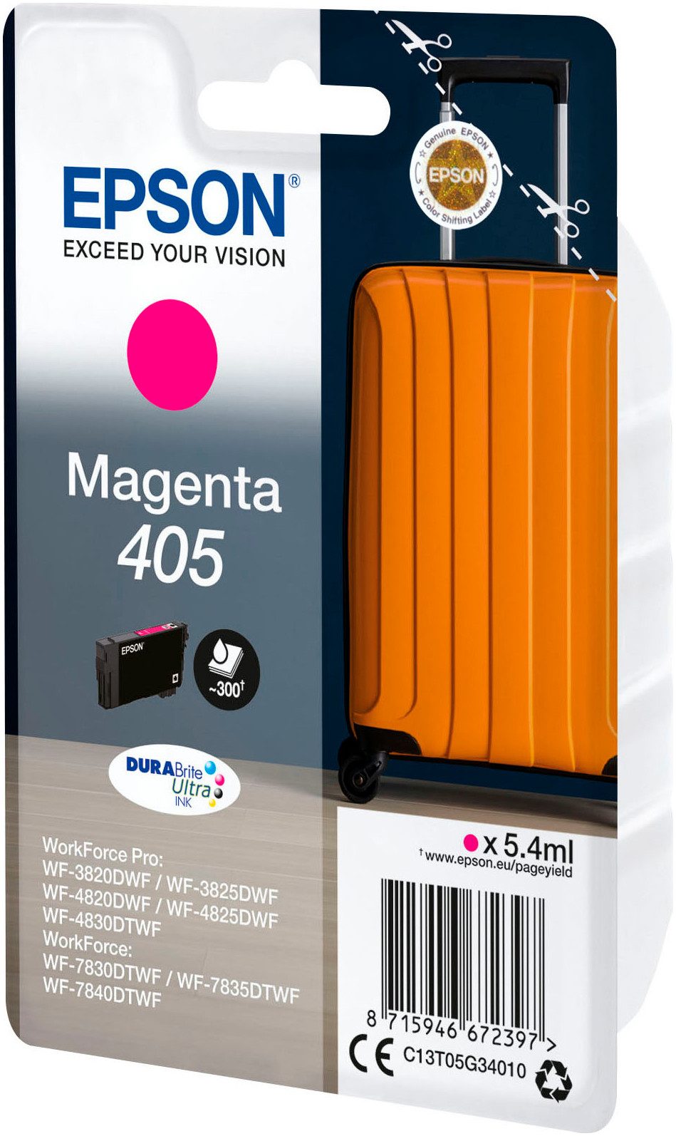 Epson original DURABrite Ultra 405 (Koffer) Tintenpatrone