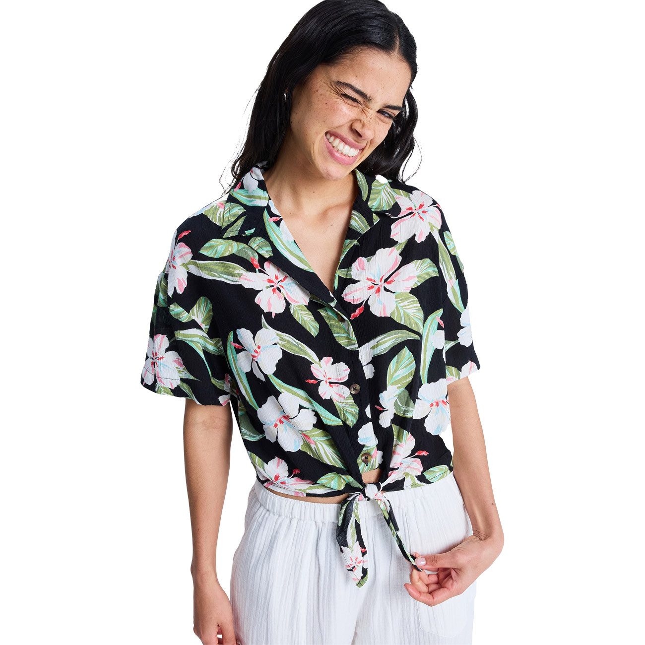 Roxy Kurzarmhemd Salty Sweet Printed Salty Sweet Printed