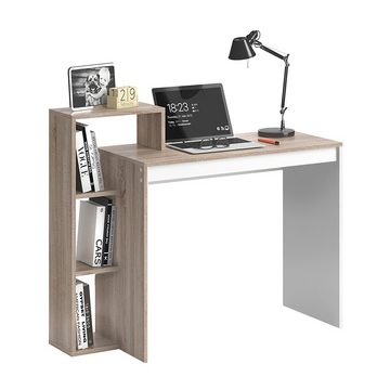Vicco Schreibtisch Bürotisch Arbeitstisch PC-Tisch LEO Sonoma Weiß