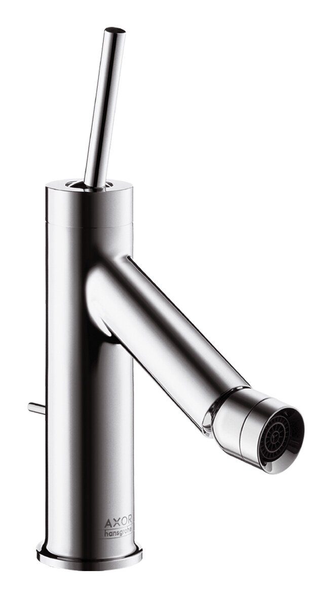 hansgrohe Bidetarmatur Axor Starck Einhebel-Bidetmischer mit Pingriff mit Zugstangen-Ablaufgarnitur