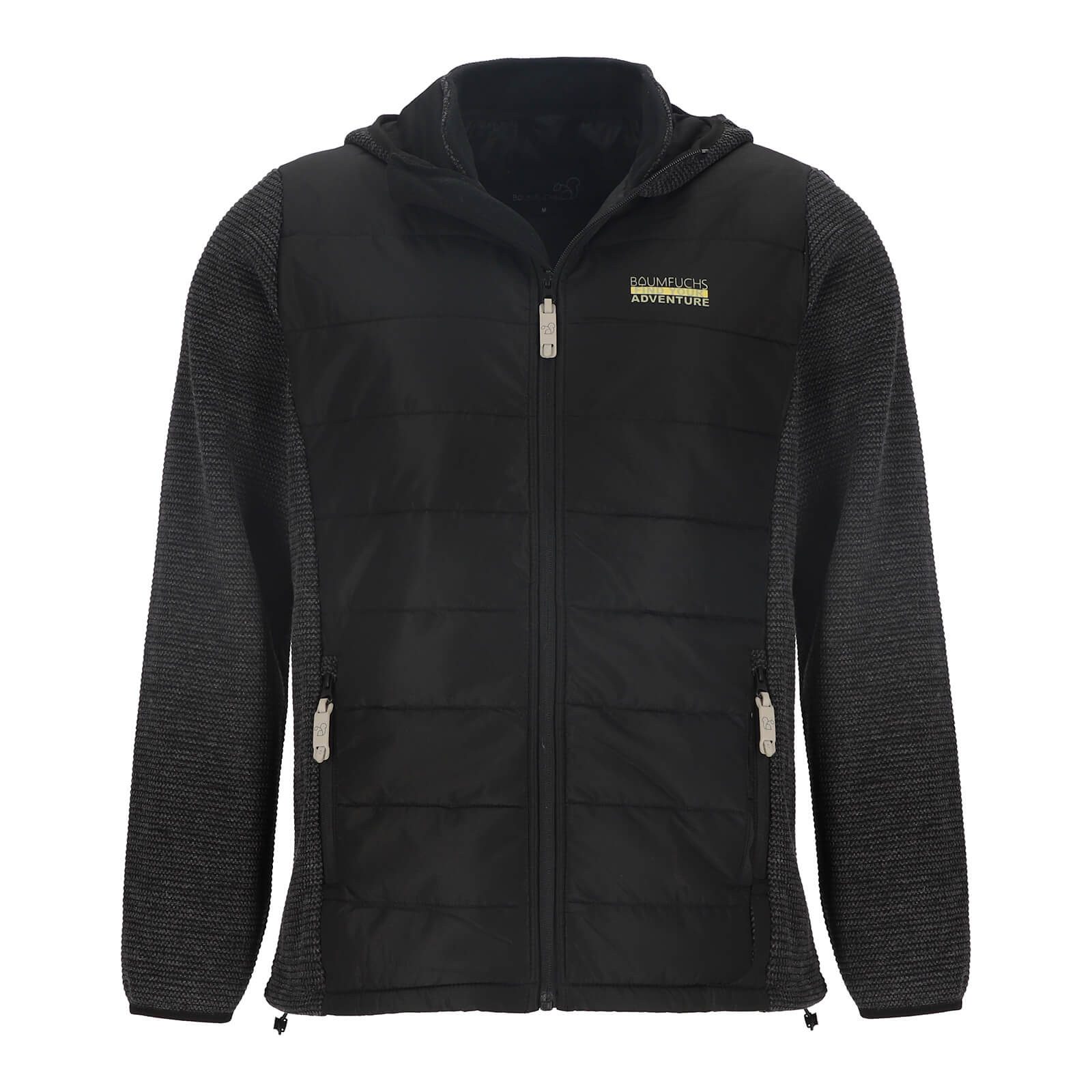 Baumfuchs Steppjacke Herren Hybridjacke Stepp und Fleece - Outdoor-Jacke mi günstig online kaufen