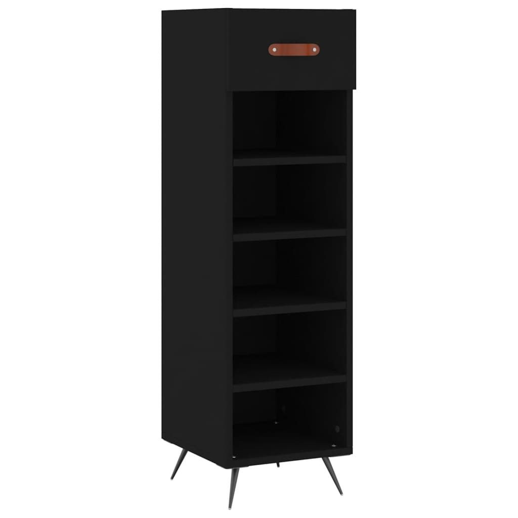vidaXL Schuhschrank Schuhschrank Schwarz 30x35x105 cm günstig online kaufen