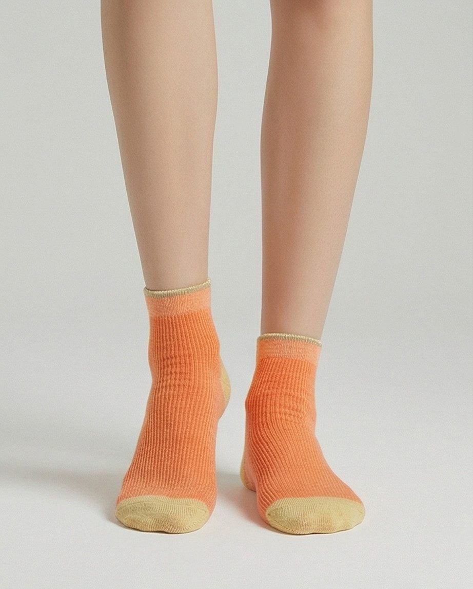 DAILYSOCKS Freizeitsocken EVA mit feiner Rippstruktur (1-Paar) Angesagte Rippstruktur