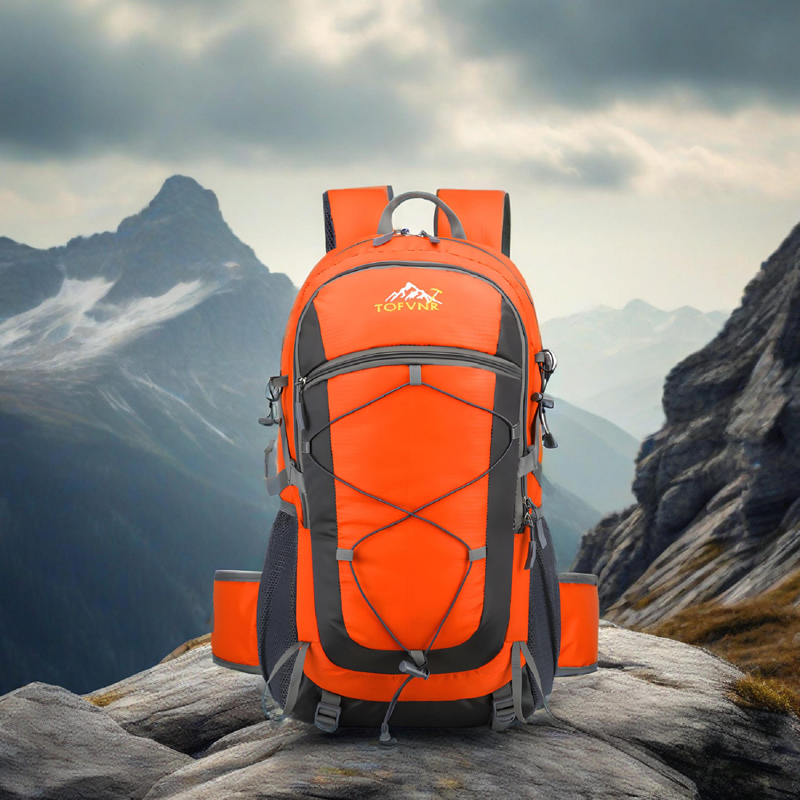 YINDN Wanderrucksack 36-55L Trekkingrucksack, Wasserdichter Outdoorrucksack günstig online kaufen