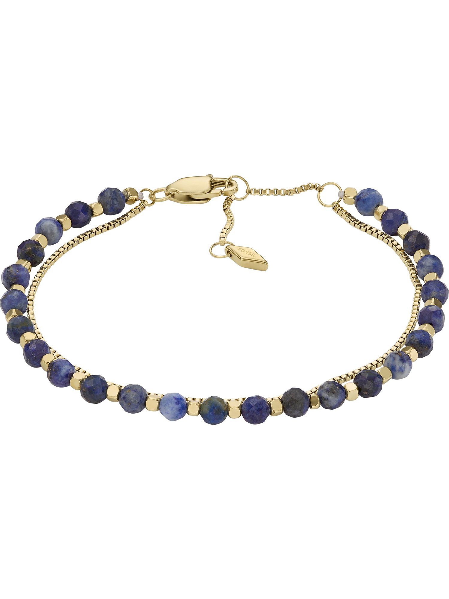 Fossil Armband Fossil Damen-Armband Edelstahl Farbstein, JEWELRY günstig online kaufen