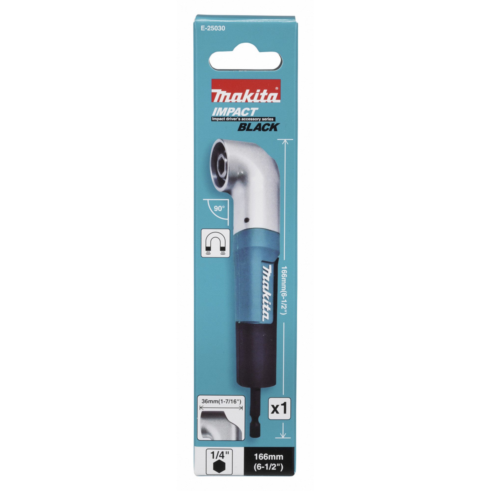 Makita Hochdruckreiniger Makita Winkelschraubvorsatz E-25030, 1/4", Aufsatz