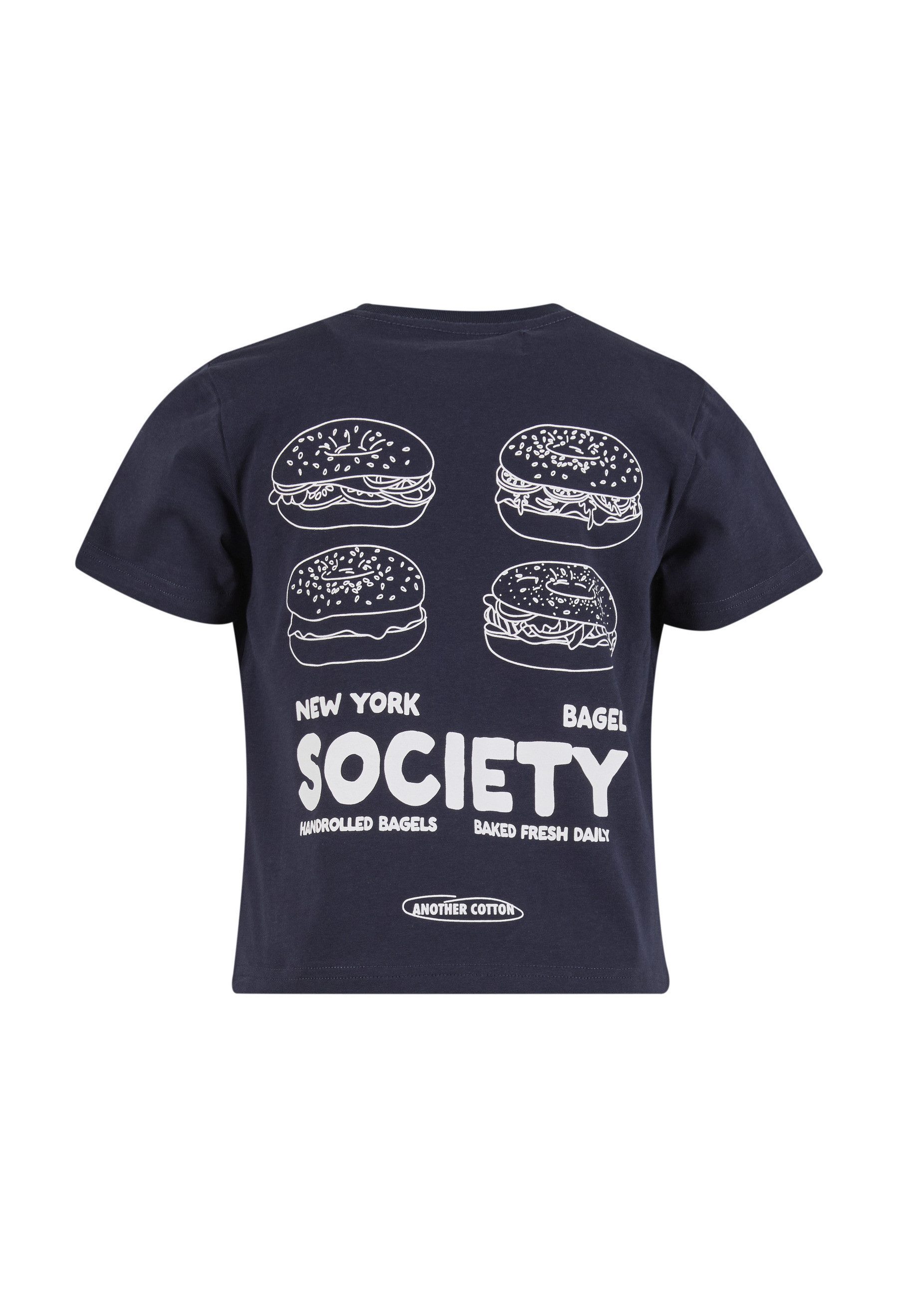 Another Cotton Lab T-Shirt Another Cotton Lab Bagel Society Oversized T-Shirt (1-tlg)