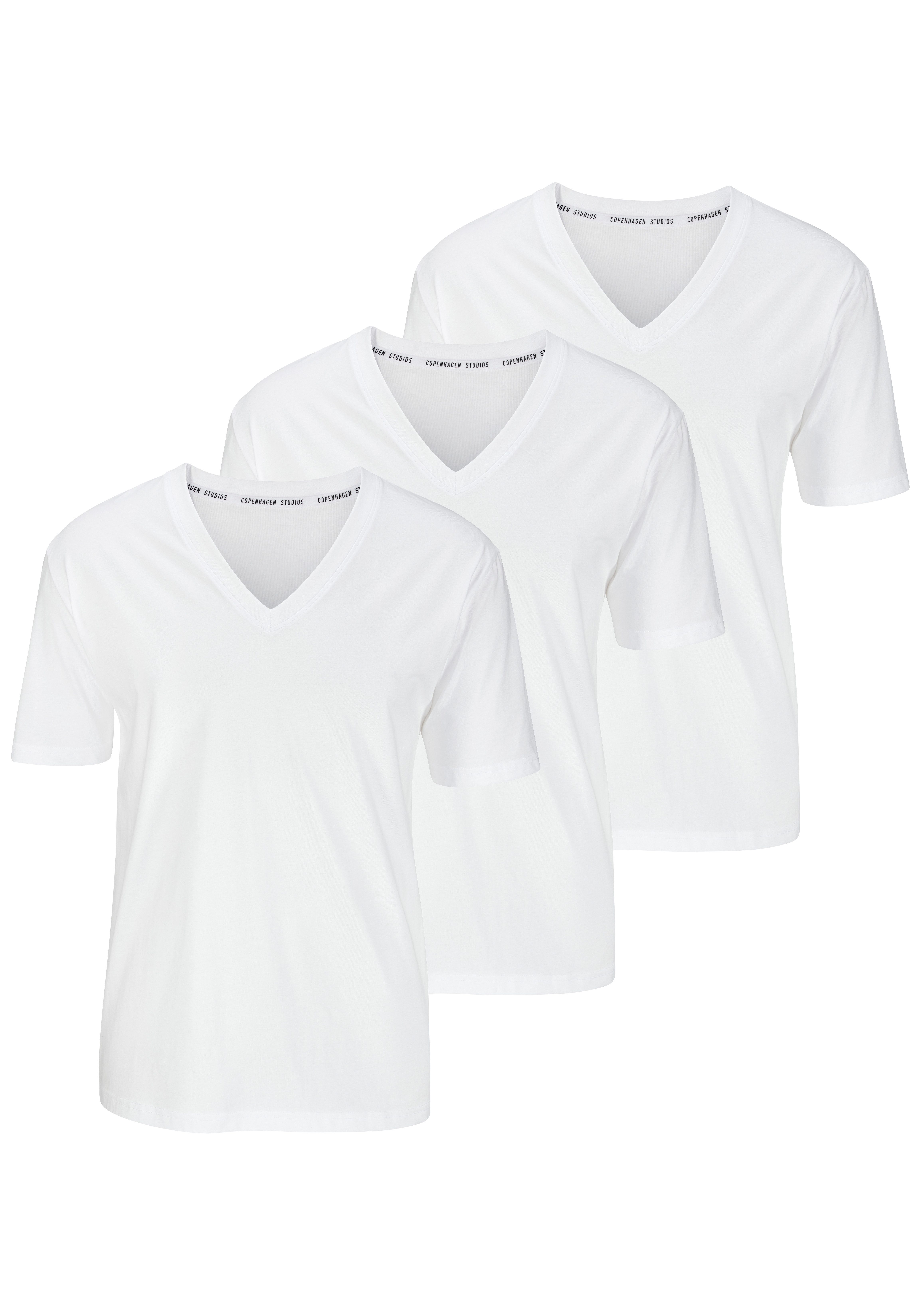 Copenhagen Studios T-Shirt (Packung, 3er-Pack) Unterziehshirt aus hochwerti günstig online kaufen