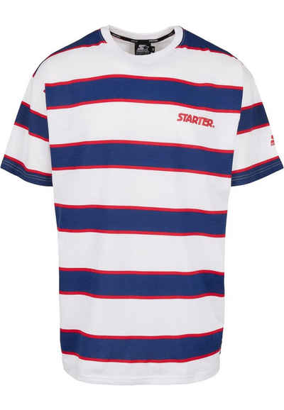 Starter Black Label T-Shirt Herren Starter Logo Striped Tee (1-tlg)