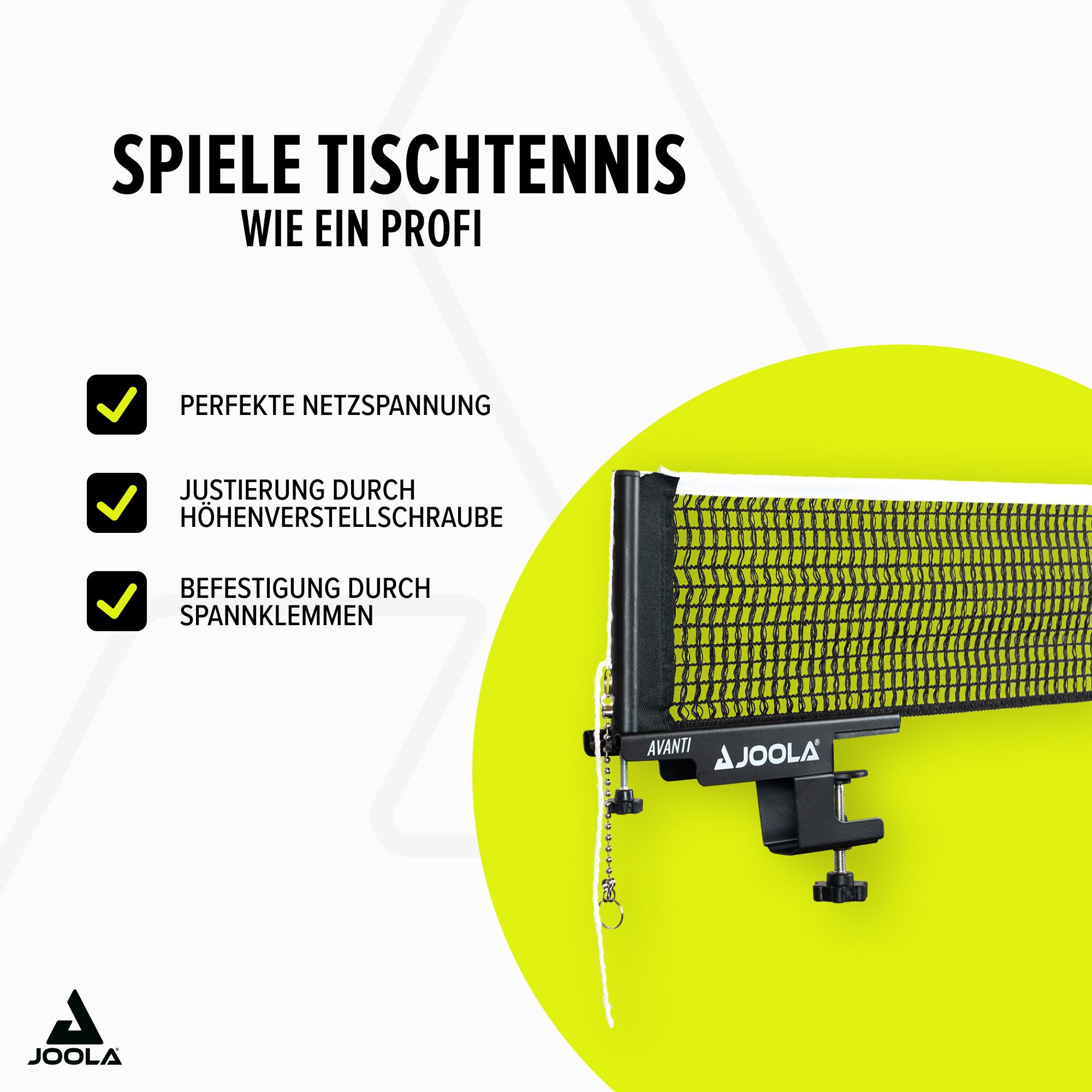 Joola Tischtennisnetz Avanti