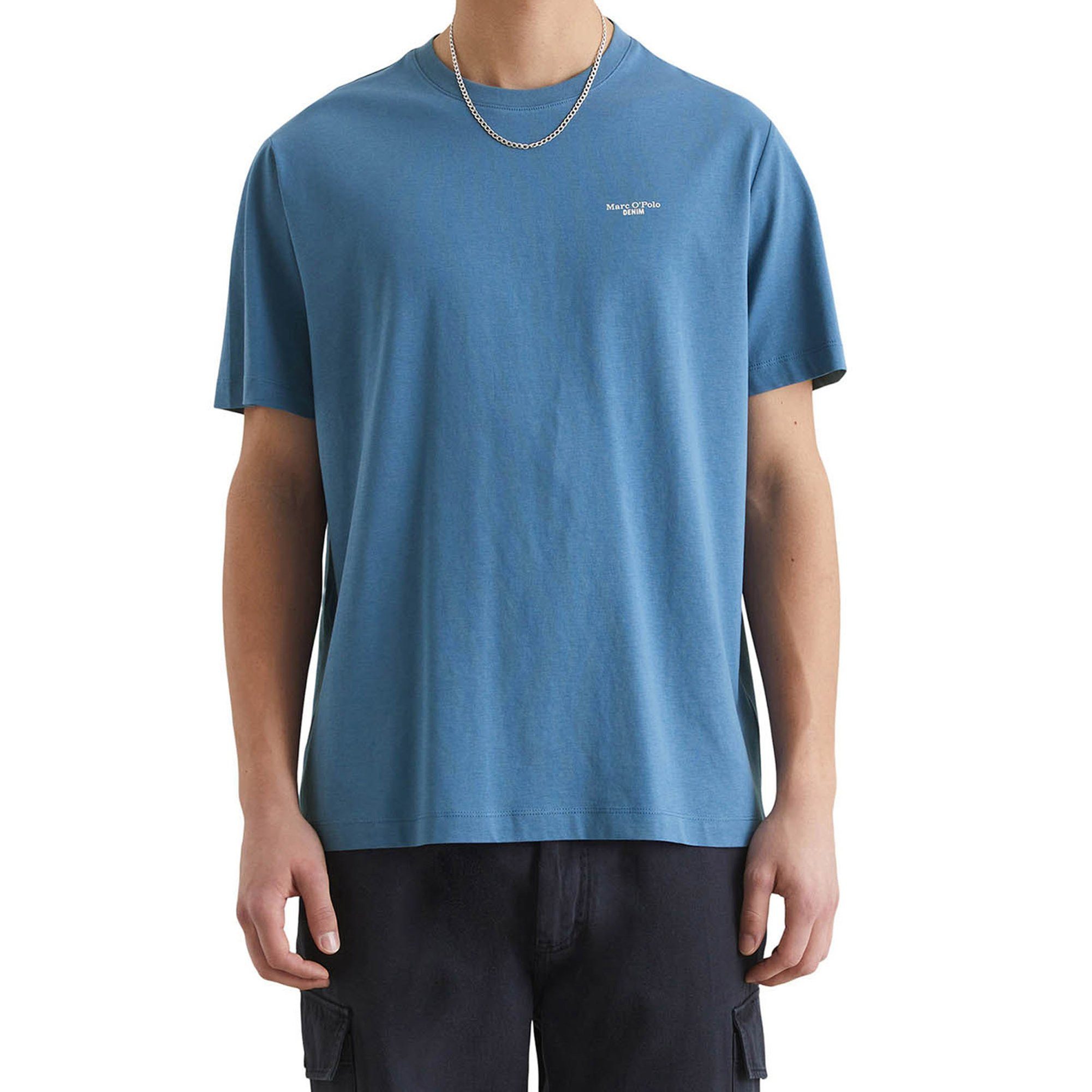 Marc O'Polo DENIM T-Shirt Herren T-Shirt 1er Pack Baumwolle (Packung, 1er Pack)