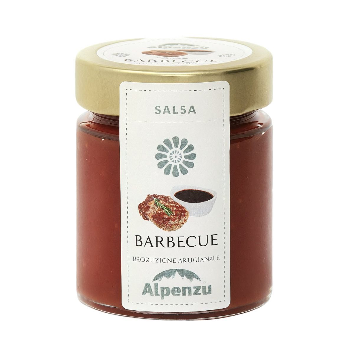 Alpenzu Saucen Salsa Barbecue, Barbecue-Sauce, 150 g