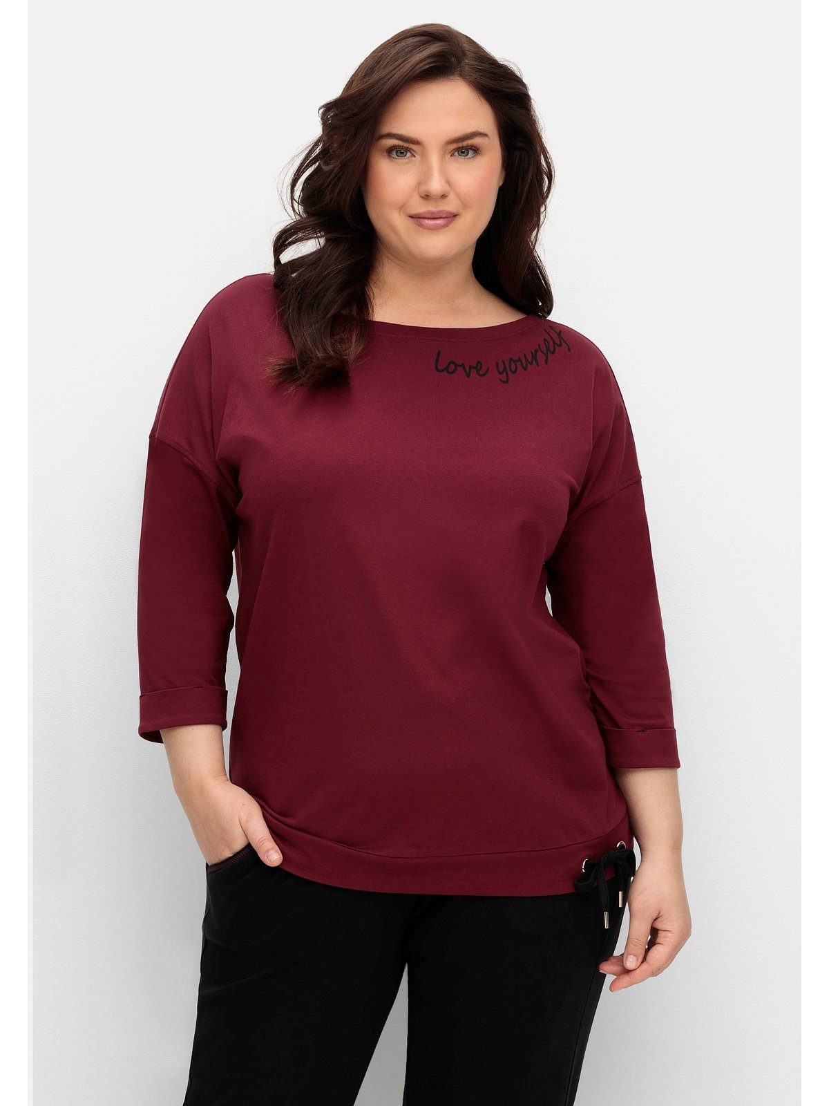 Langarmshirt Große Größen