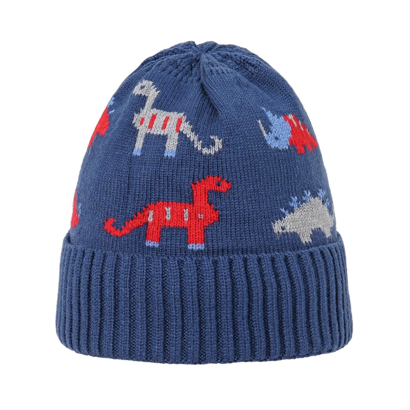 Leoberg Strickmütze Kinder Mütze in diversen Farben - Kids Wintermütze Mädchen und Jungen