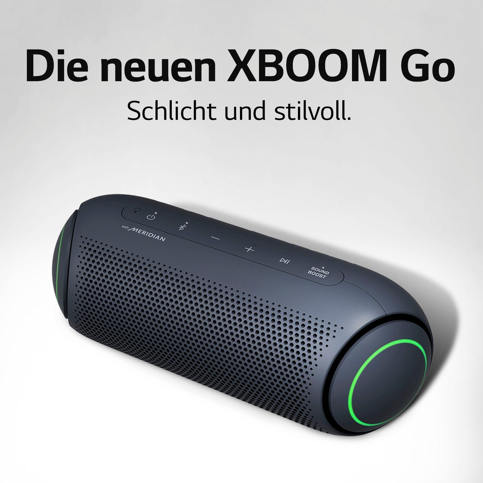 LG XBOOM Go PL5 Stereo (Bluetooth, Multipoint-Anbindung) Bluetooth-Lautsprecher