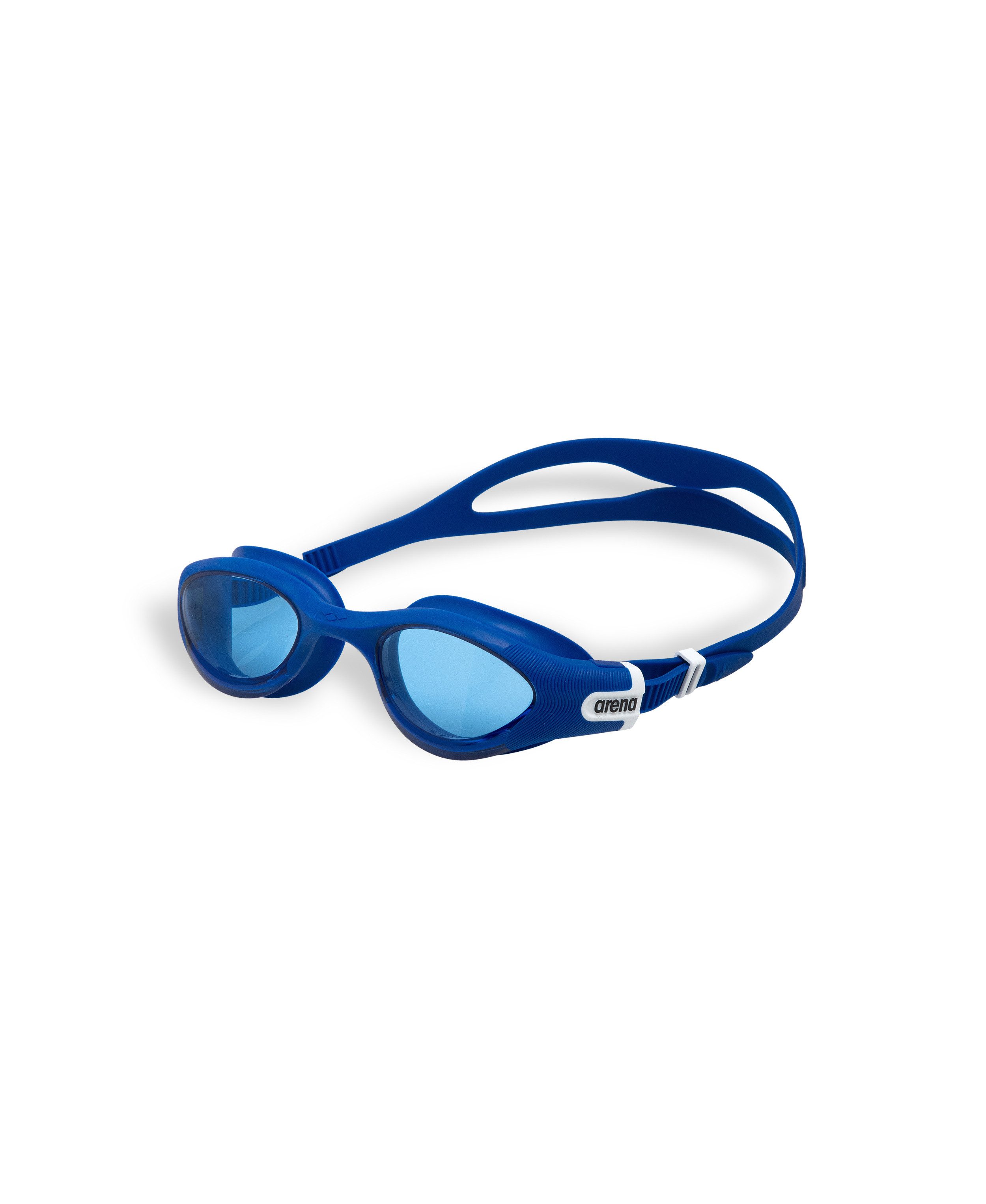 Arena Schwimmbrille THE ONE PLUS, Anti-Beschlag Beschichtung, UV-Schutz, PVC-frei, geteiltes Kopfband