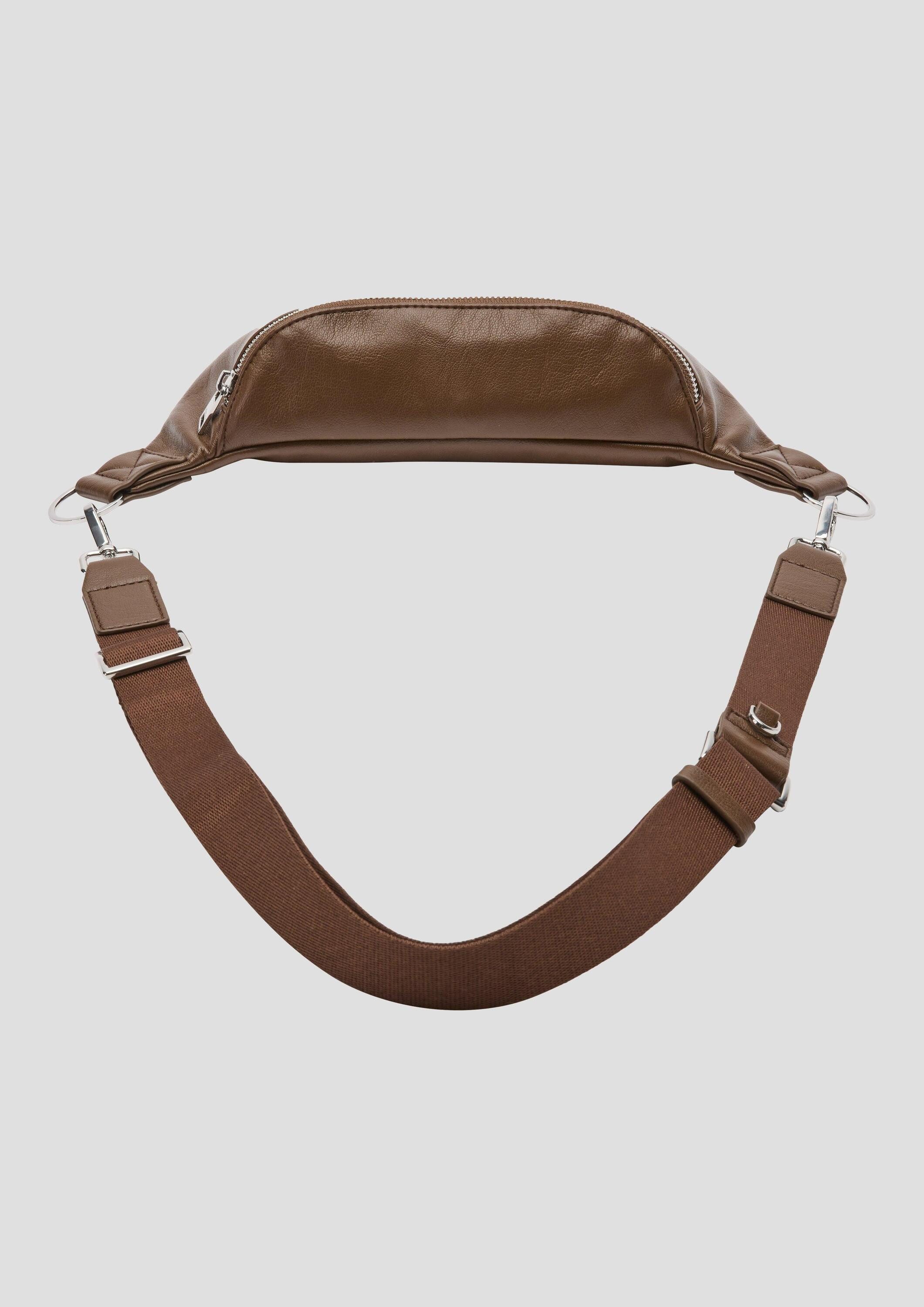 s.Oliver Gürteltasche Tasche, Crossbody Bag mit zweitem Reißverschlussfach Innen