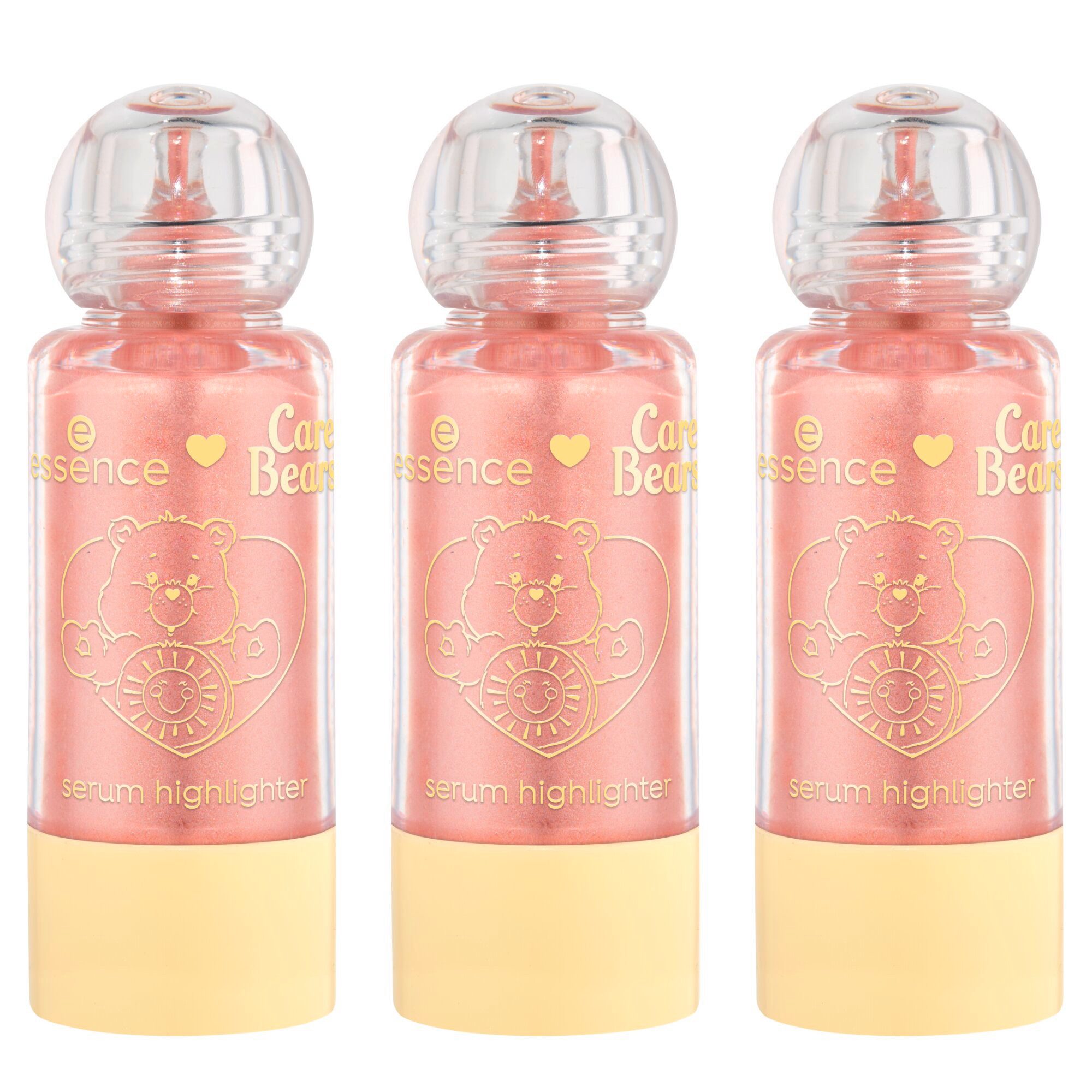 Essence Highlighter Care Bears serum highlighter, 3-tlg.