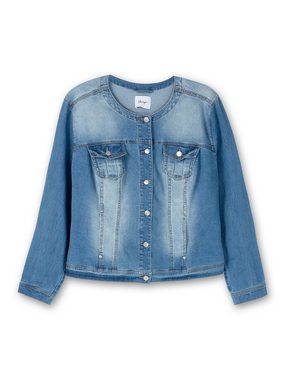 Sheego Jeansjacke Große Größen in elastischer Denimqualität