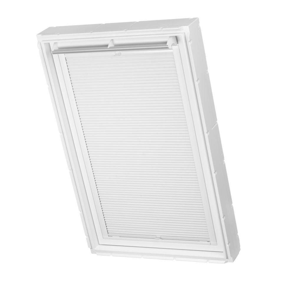 Dachfensterplissee ventanara Weiß passend Verdunkelung CK02, für Velux Dachfenster Fenster