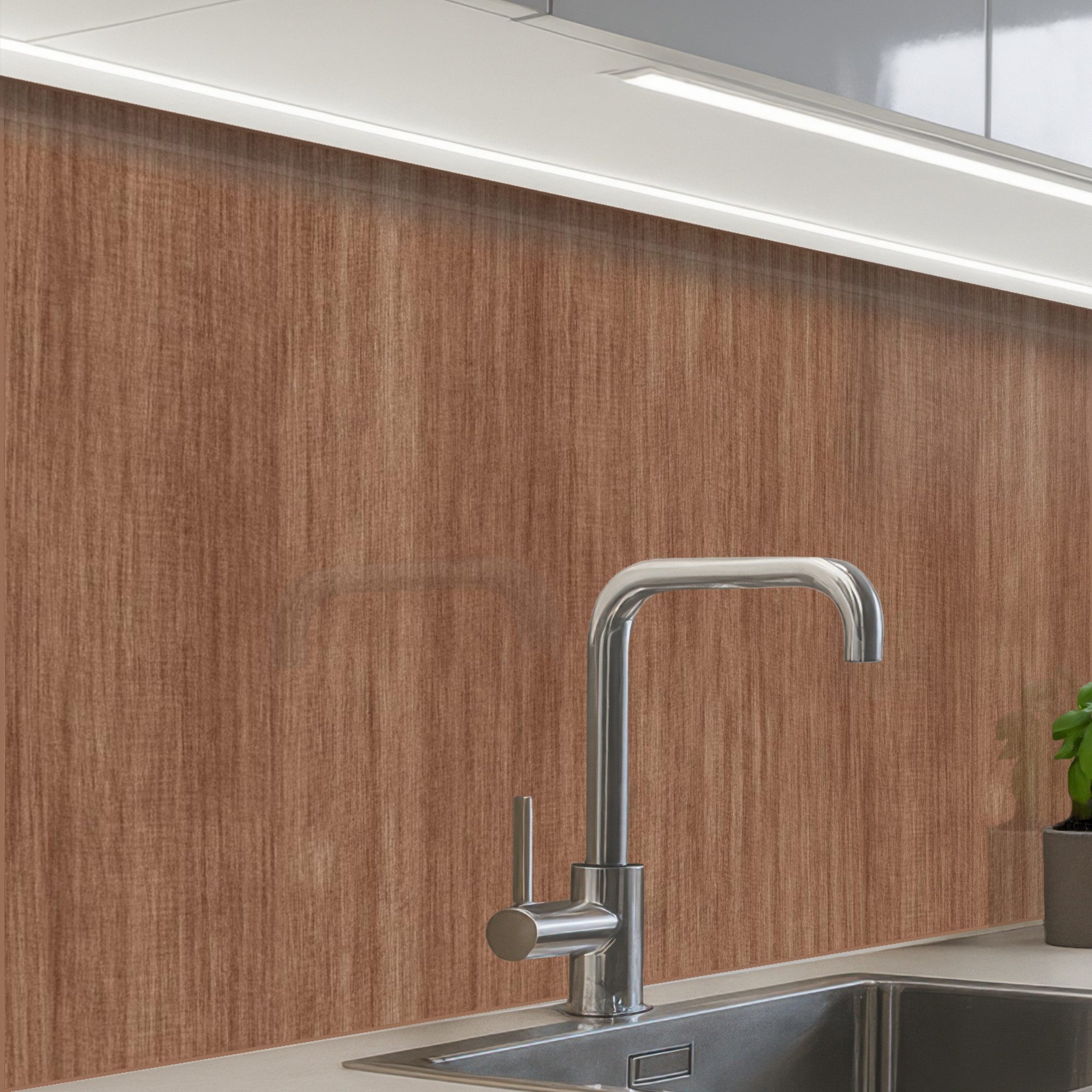 KitchenYeah Küchenrückwand Muster selbstklebend (keine Folie) Holz - Stumpf - Muster, (1-tlg), Spritzschutz, Küche, Rückwand, Küchenwand, Küchenfront, 30x20 cm. Reduzierter Preis € 9,99. Unverbindliche Preisempfehlung € 12,00
