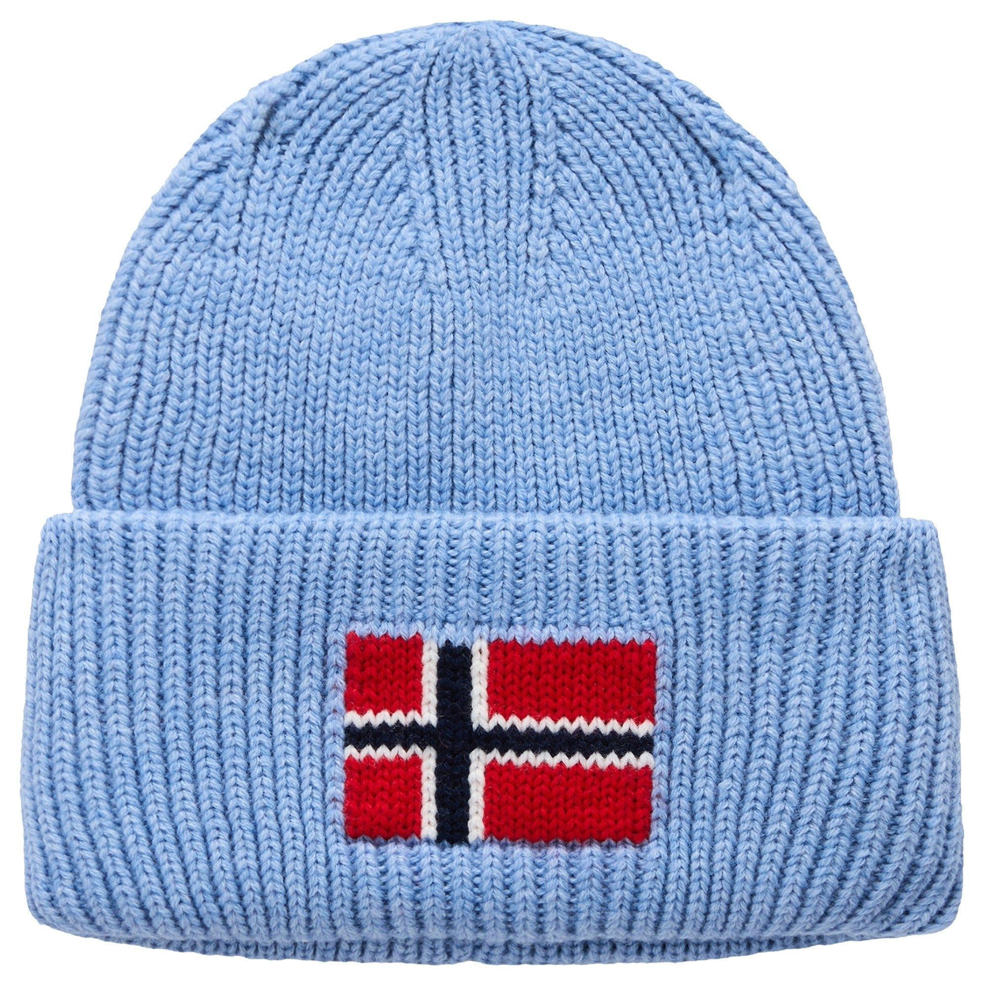 Napapijri Strickmütze F-Evei - Mütze (faded denim I84)