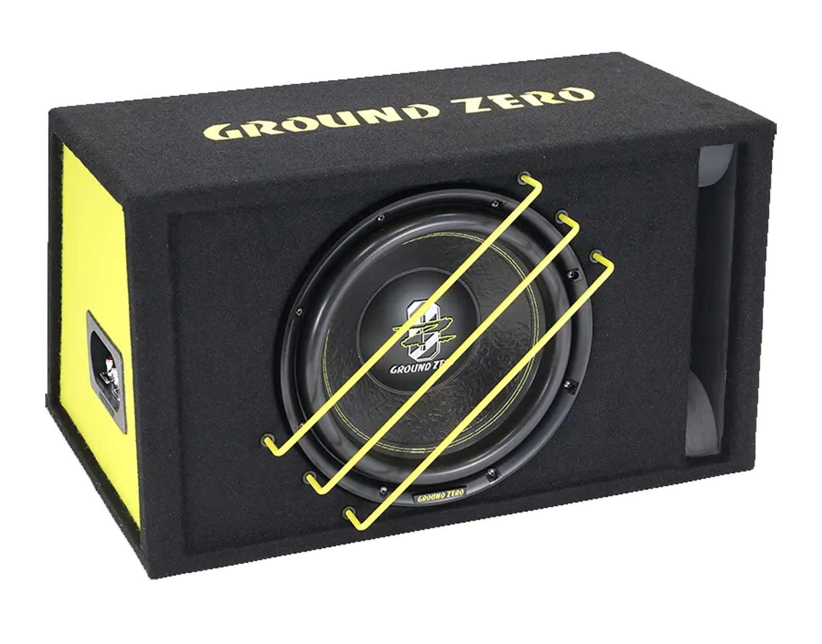 Ground Zero Ground Zero GZRB 30SPL SPL Bassreflex Gehäusesubwoofer 30 cm Auto-Subwoofer