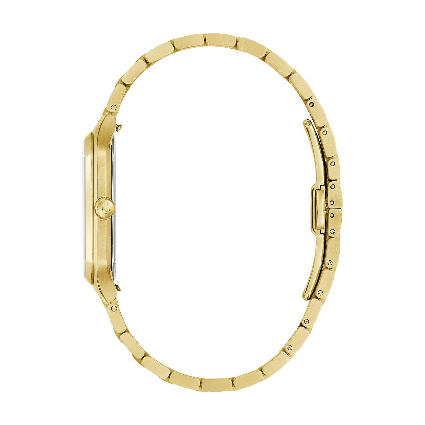 Bulova Quarzuhr Sutton 97B236, Armbanduhr, Damenuhr, Herrenuhr, Edelstahlarmband, analog, Big Date